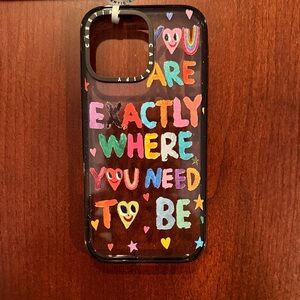 Casetify - IPhone 16 Pro Max phone case - clear and smoke.